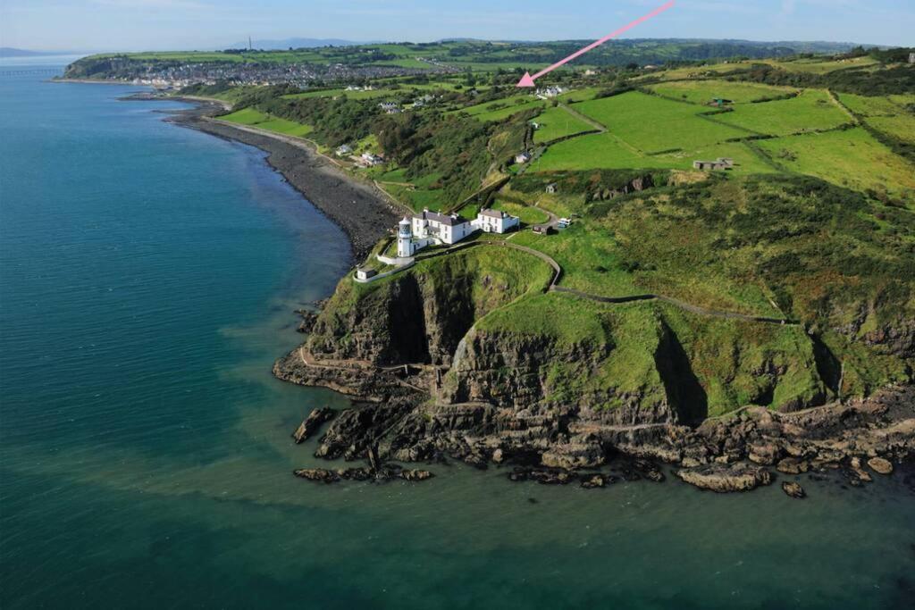 The Pink Cottage Upstairs Suite & Garden Summer Room Whitehead Exteriör bild